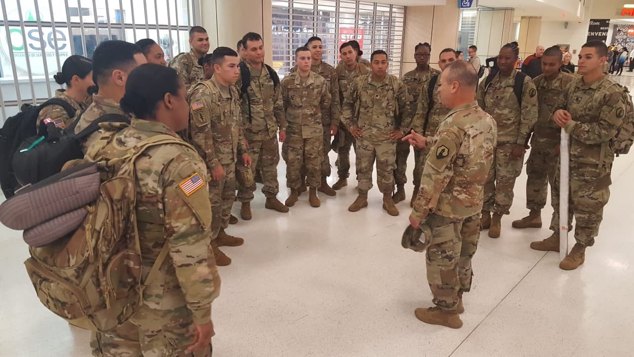 “El entrenamiento para esta misión fue divertido pero también muy fuerte. Han sido muchas horas de trabajo, pero estamos listos,” dijo la Sargento Karina Torres Correa, natural de Ponce, y quien cuenta con la especialidad de coordinadora de transportación."