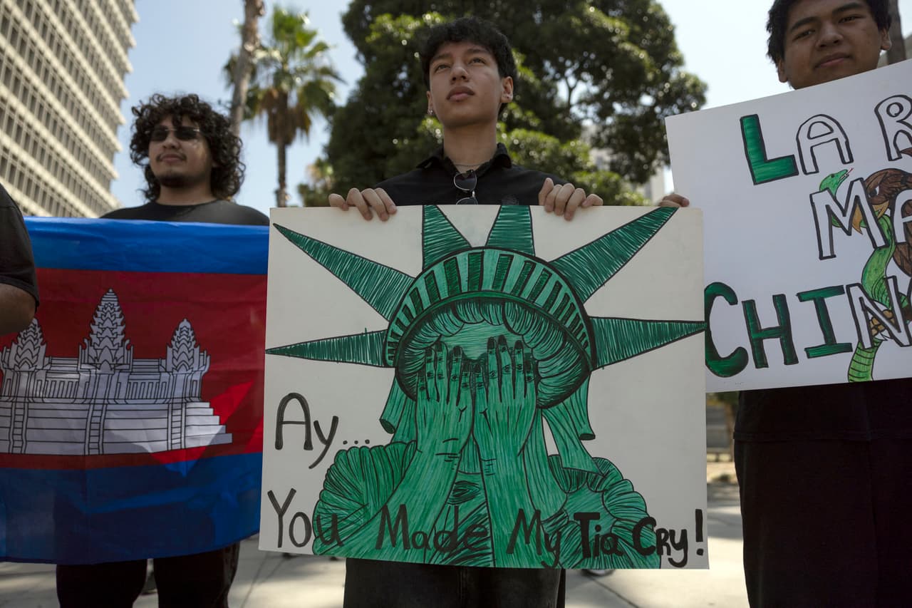 Se exigió el fin de las redadas migratorias recientes en barrios latinos de L.A.