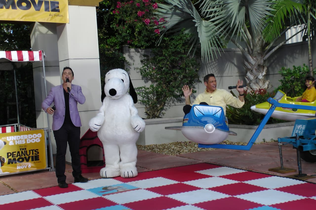 Johnny Lozada se divirtió como niño.