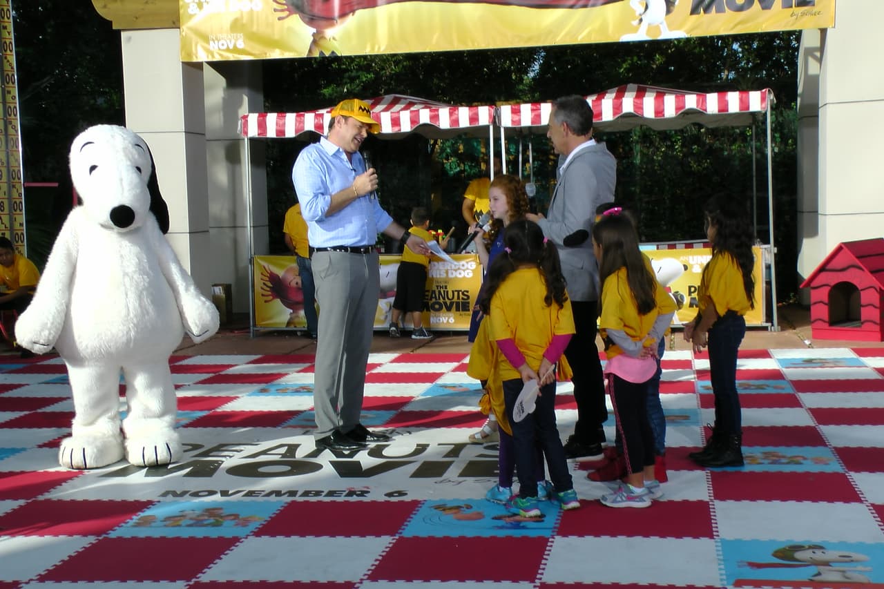 A sus 11 añitos de edad, Francesa prestó su voz al amor imposible de Charlie Brown.