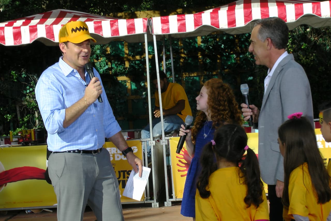 Alan Tacher saludando a nuestros invitados.