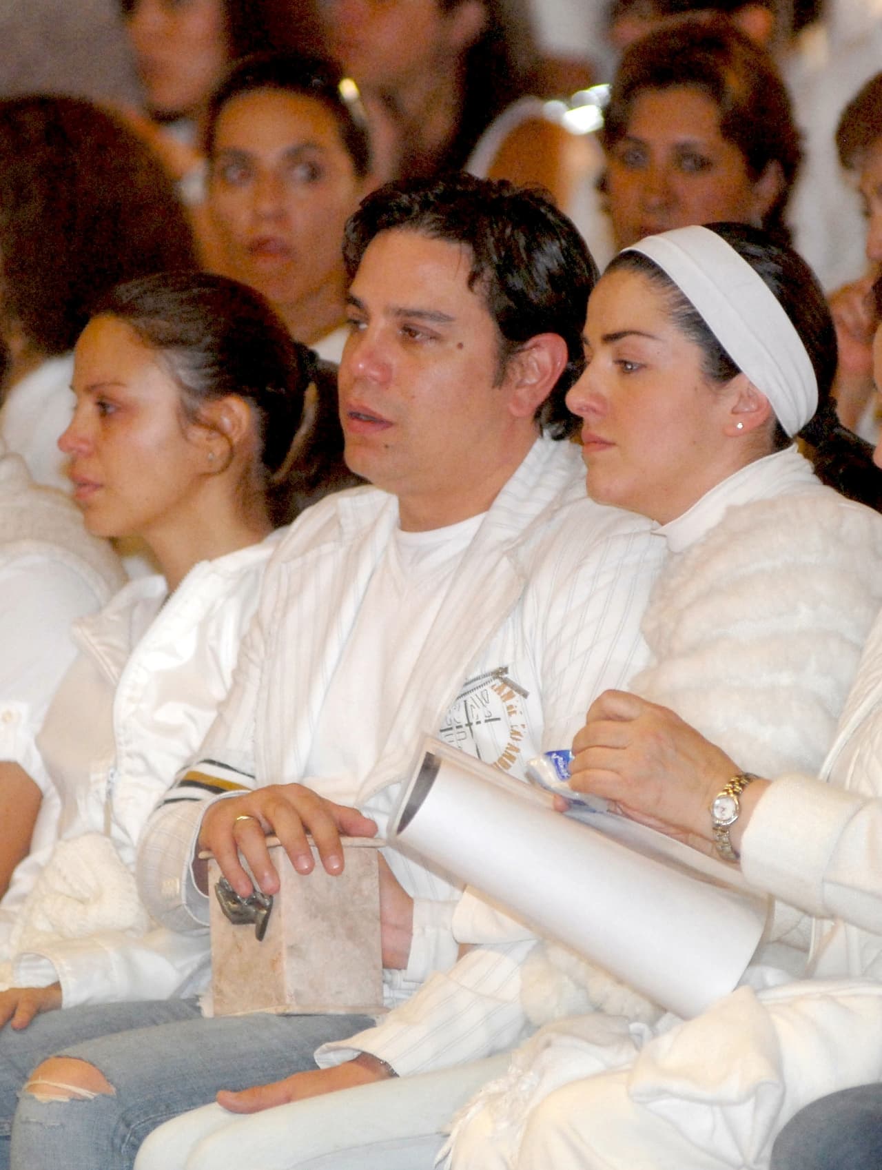 <b>Lidia</b> y su entonces esposo despidieron a la pequeña en una misa en la Basílica de Guadalupe, esto en la Ciudad de México.