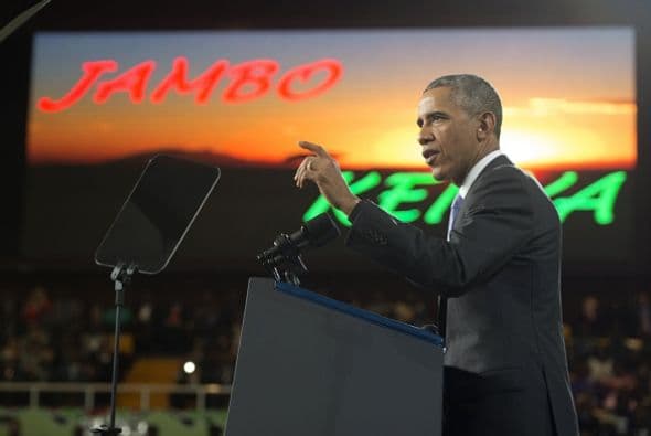Obama se dirigió especialmente a los jóvenes, que representan un gran porcentaje de la población del país.