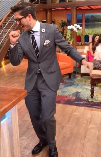 Rodolfo Landeros pasó la prueba de canto y baile, algo básico para cualquier presentador de Despierta América.