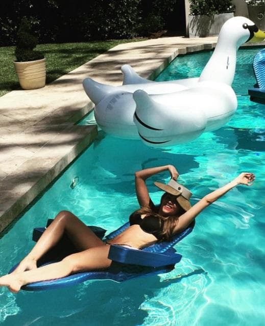 ¡Ojalá pronto comparta otra foto en bikinazo, ahora en Turks y Caicos!