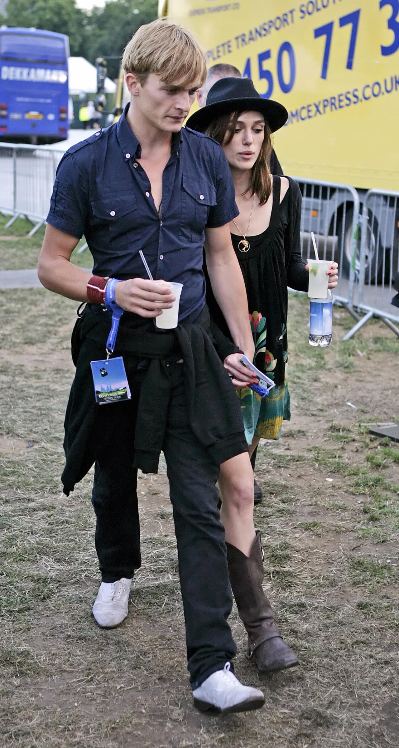 Keira Knightley y Rupert Friend: tuvieron un tormentoso romance en ‘Orgullo y prejuicio’ y luego una relación de cinco años en la vida real.