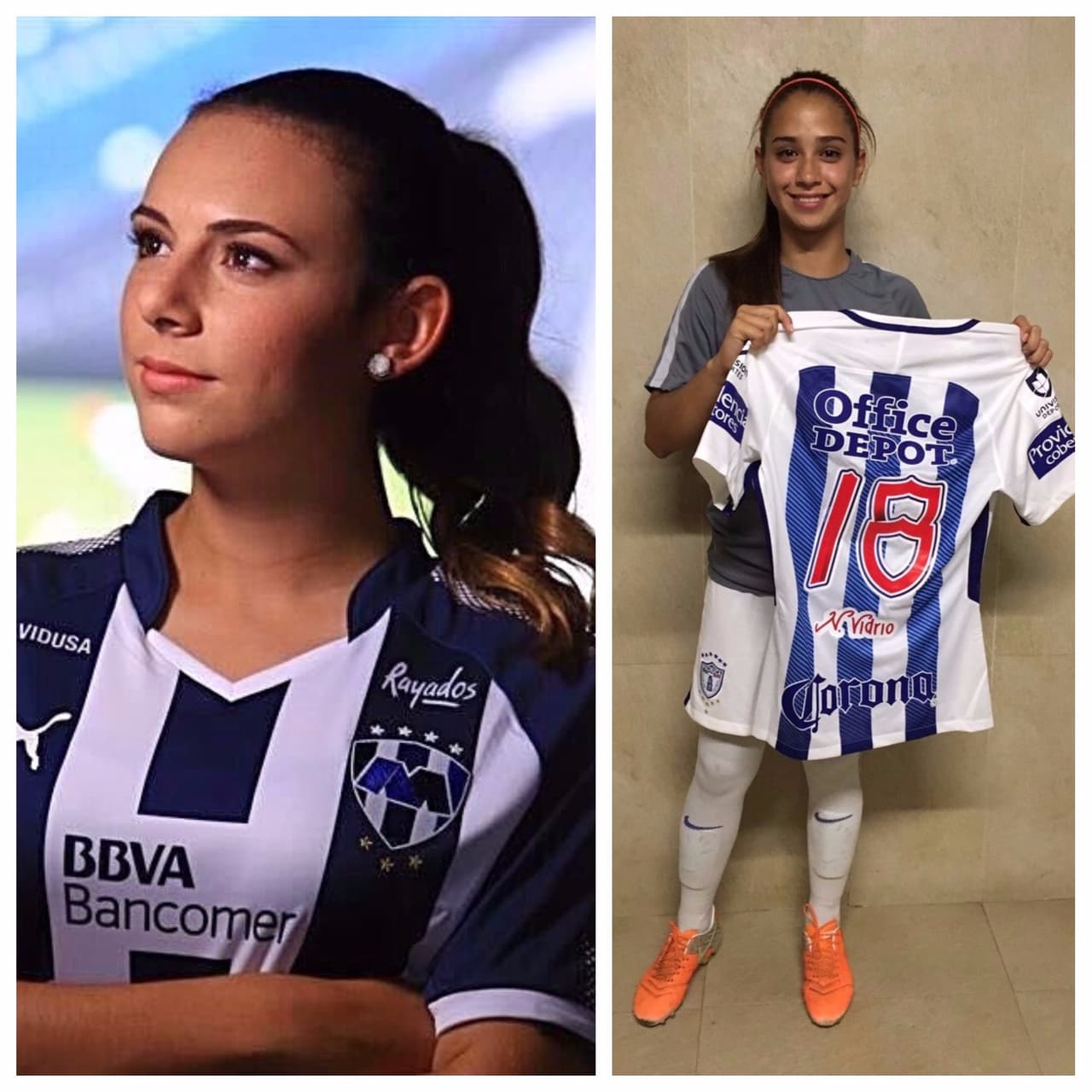 Pamela Verdirame y Nailea Vidrio; con el fútbol desde la cuna destacan en la Liga MX femenil