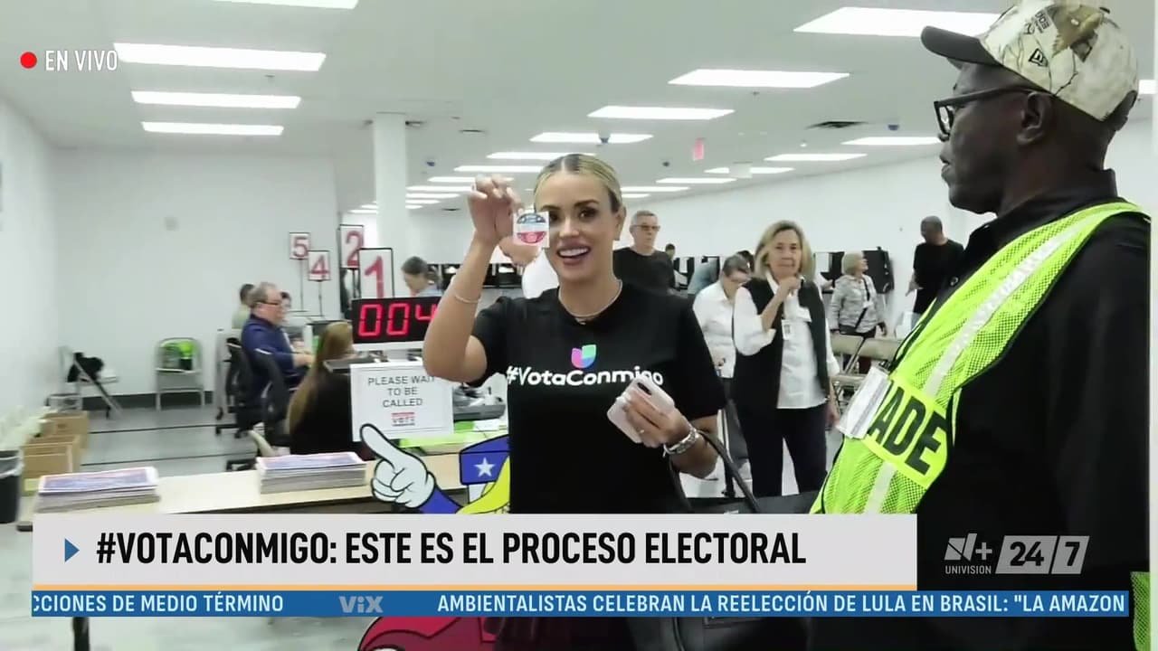 Carolina Sarassa demuestra que siempre hay tiempo para votar