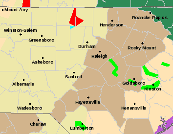 Alertas de tornado para zonas en rojo
