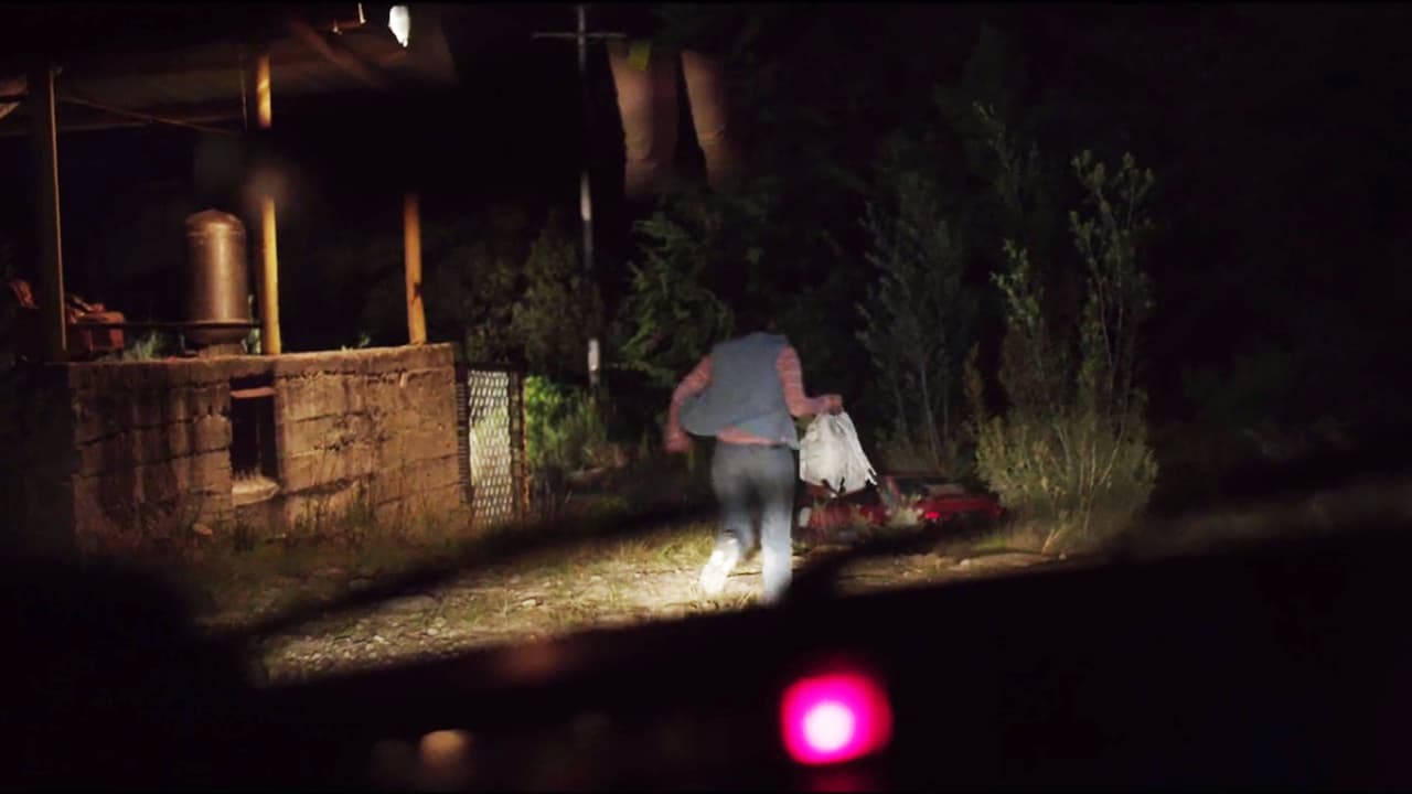 She got off the car and started running away, terrified.