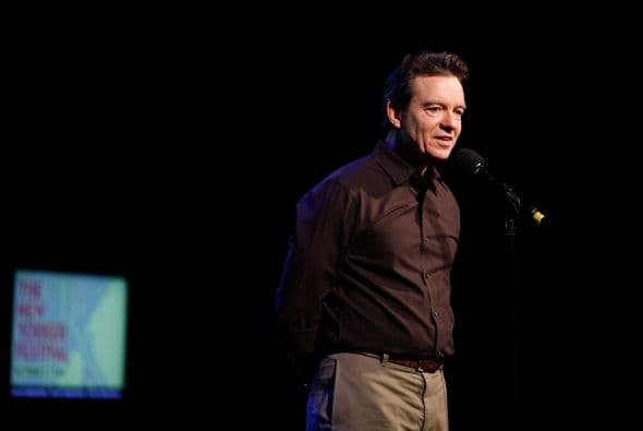 Wright, aquí en la foto, se inspiró para escribirlo en un artículo que hizo sobre el desertor de la Cienciología, el ganador de Premio Oscar, guionista y director Paul Haggis.