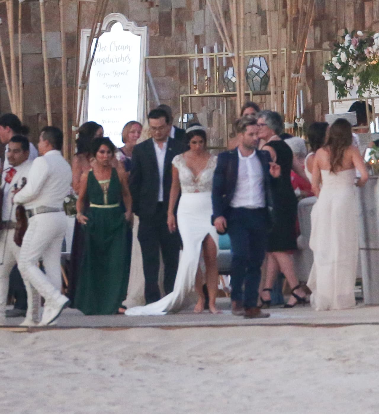 Quería sentir la cálida arena.