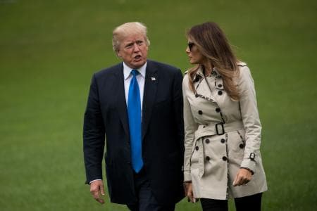 Las redes contra Melania: “Lanza su campaña antibullying el día en que su esposo acosa a una viuda en Twitter”