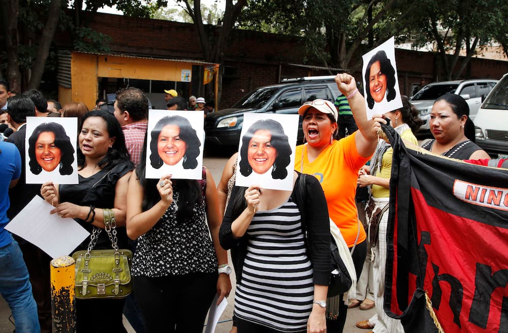 Berta Cáceres fue asesinada el 3 de marzo.