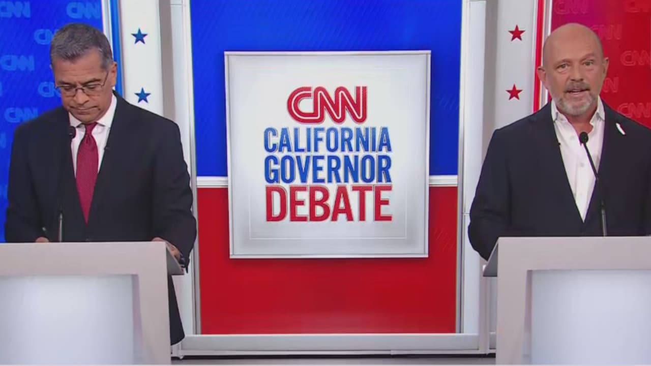 Becerra y Hilton enfrentan sus propuestas sobre el costo de vida en el debate gubernamental de California