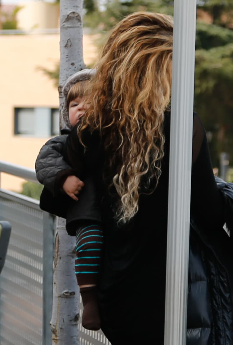 La diva no recogió al encantador Milan, ¡fue por el pequeño Sasha!