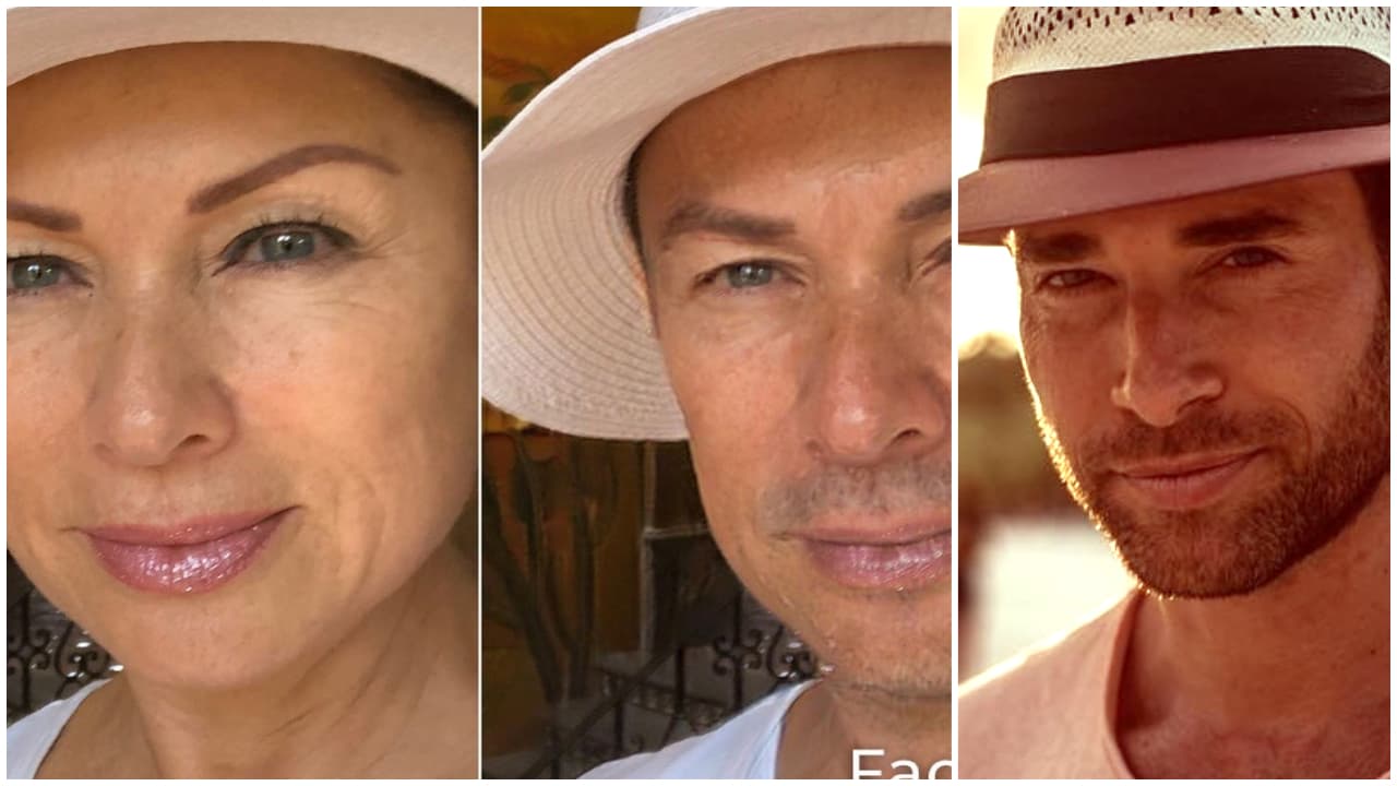 <b>Lety Calderón</b> "murió de risa" al verse 'convertida' en hombre y varios de sus seguidores notarón que lucía como 
<b>Sebastián Rulli</b>.