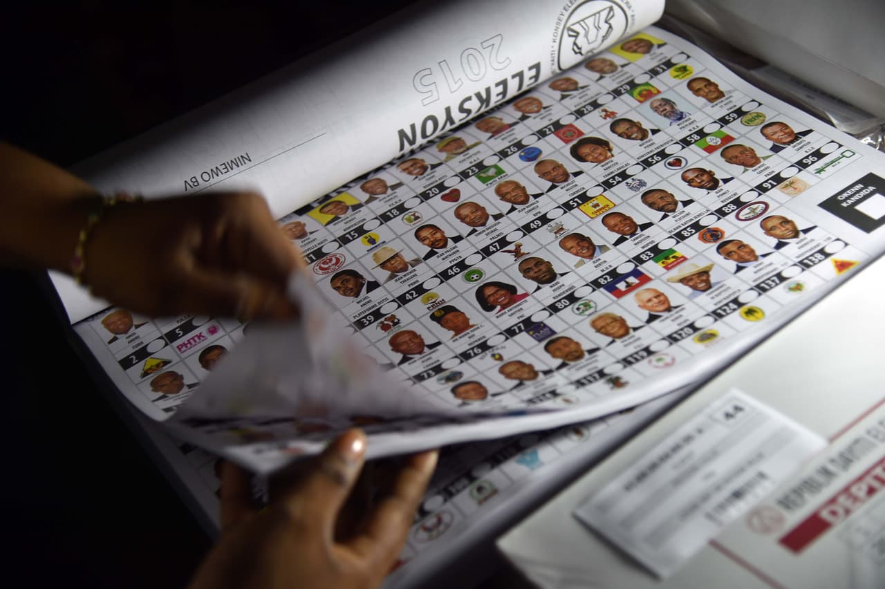 Postergan la segunda vuelta electoral en Haití