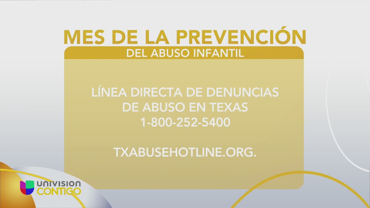 Abril es el mes de la prevención del abuso infantil