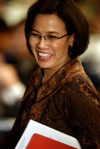 38.- SRI MULYANI INDRAWATI: Tiene 51 años y es la ex Ministro de Finanzas y actual jefa del Banco Mundial.