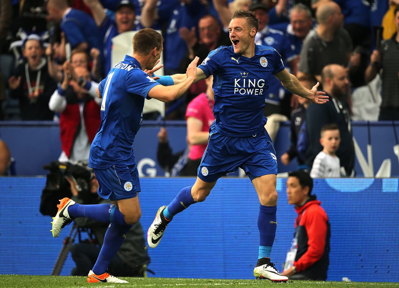 El Leicester vivió un día de fiesta celebrando su campeonato de la Premier.