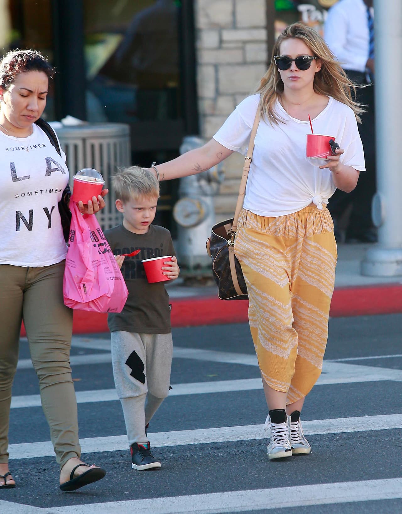 Su prioridad ahora se llama Luca y después de su divorcio, parece que no está muy apurada a tirarse a los brazos del amor.