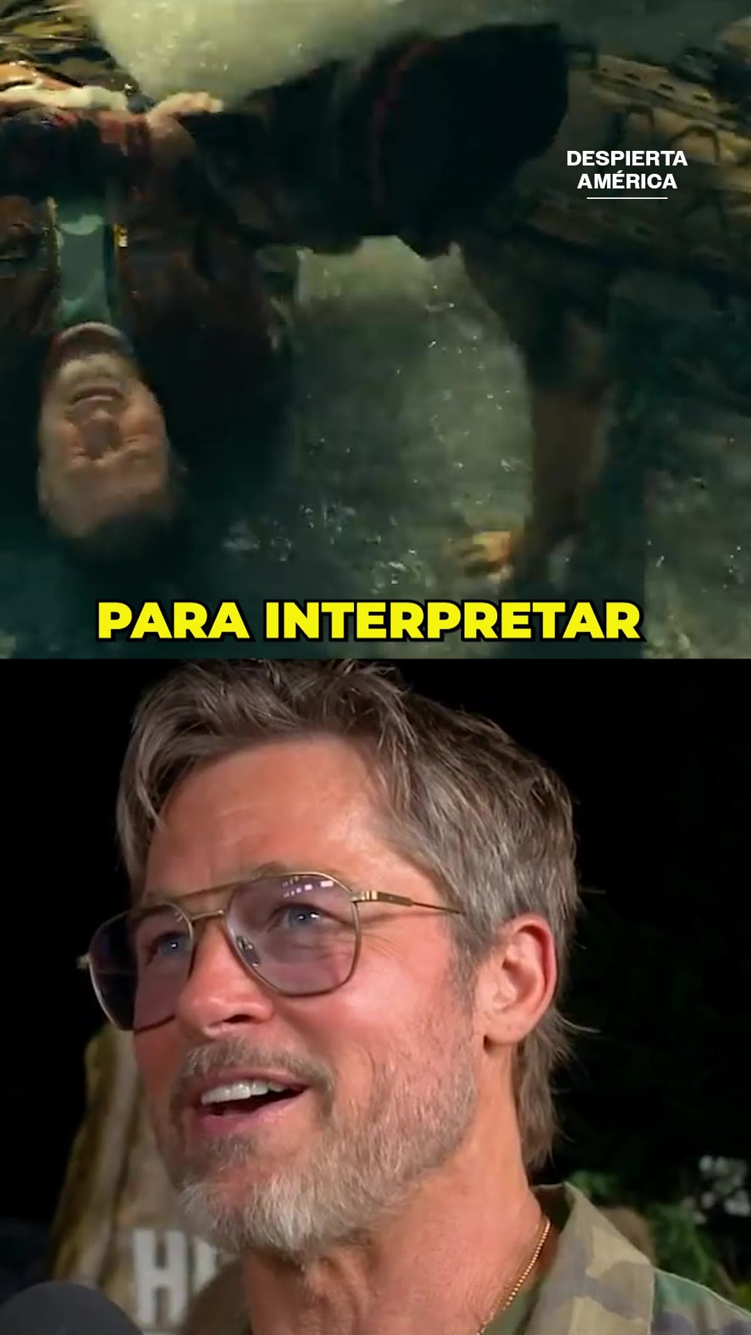 Brad Pitt cuenta cómo fue trabajar con un perrito jubilado en su nueva película