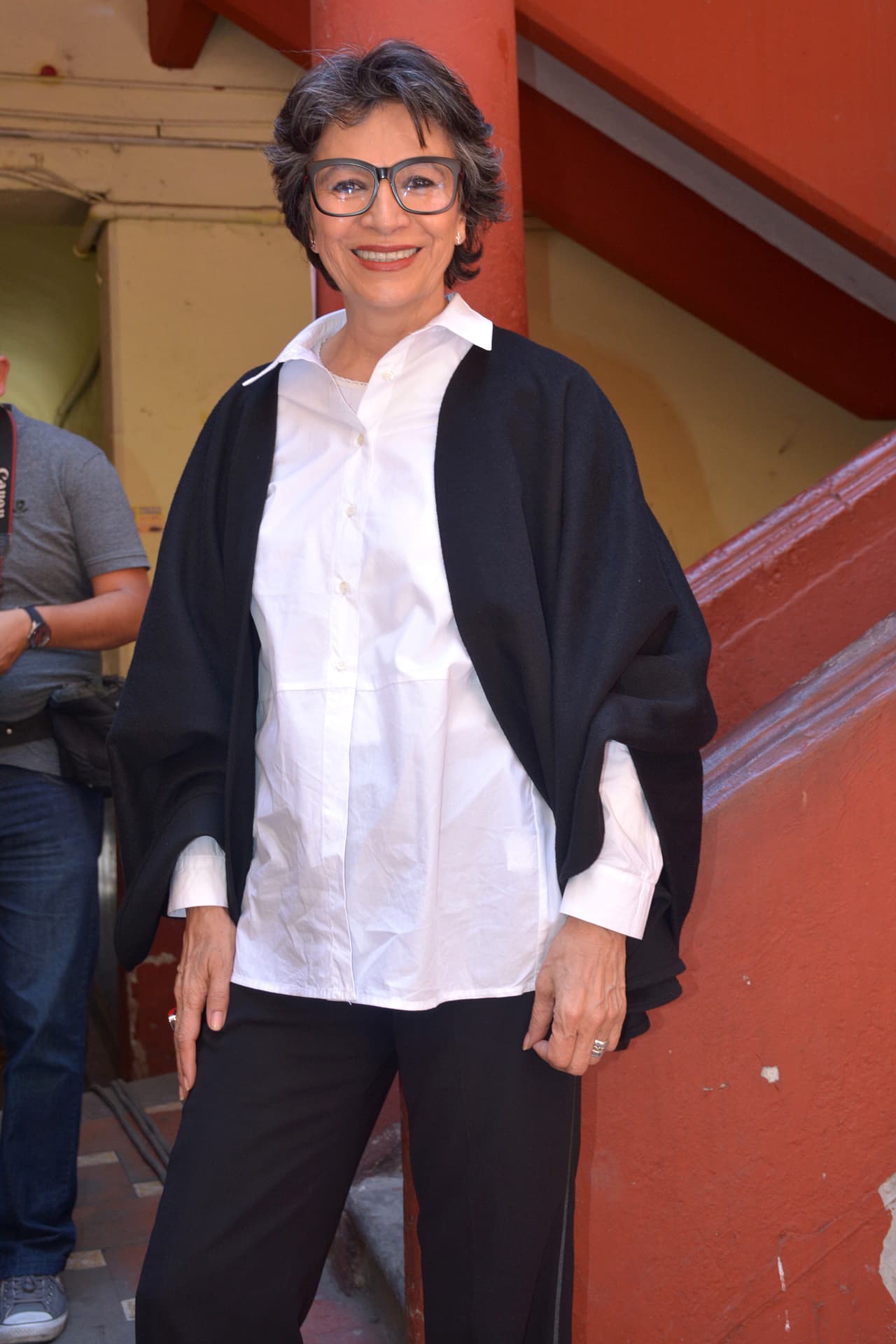 <b>Patricia Reyes Spíndola</b>: tras superar esa prueba, ahora se dedica a participar en campañas de prevención de cáncer de seno.