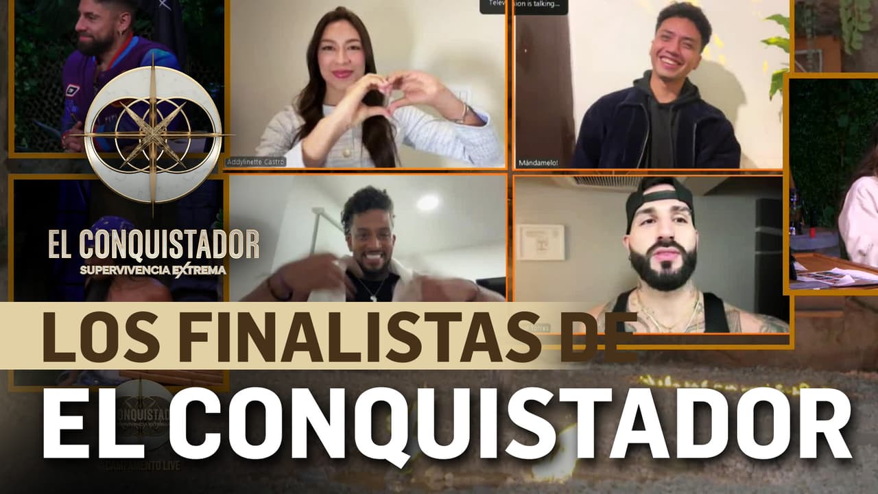 Addy, Asaf, Arielo y Mamba RELATARON su experiencia en la FINAL de El Conquistador