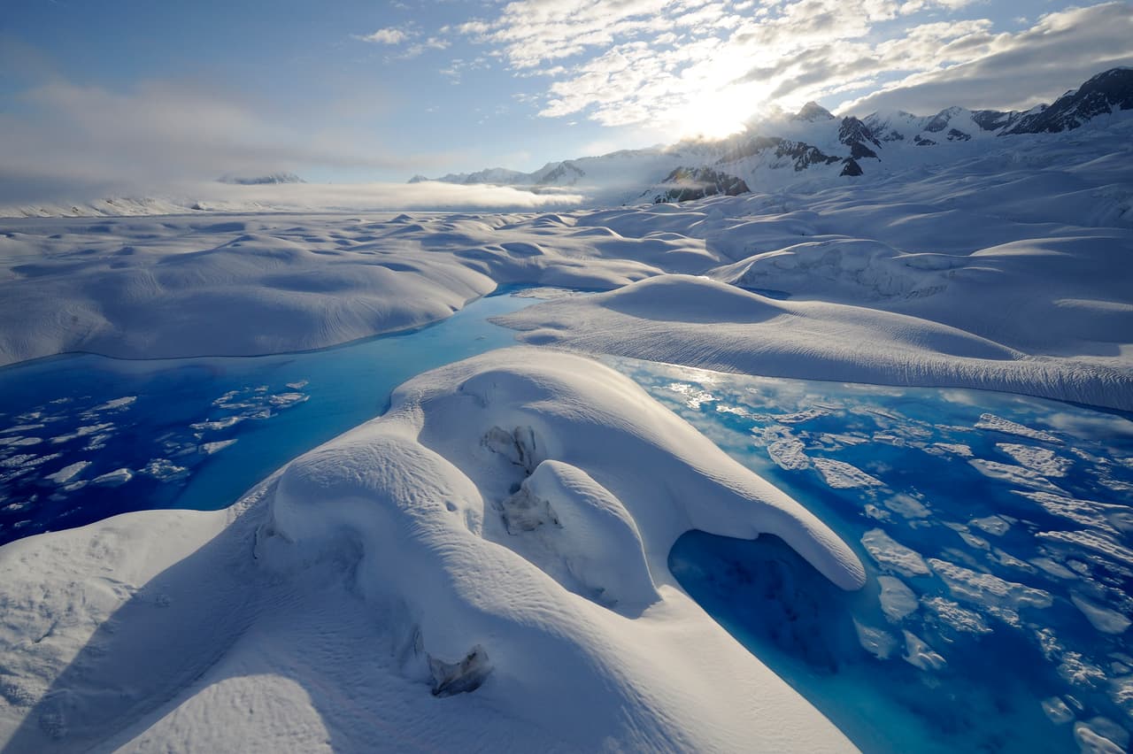 El Museo de Ciencia e Industria de Chicago abrió este fin de semana la exhibición 'Extreme Ice' del fotógrafo James Balog.