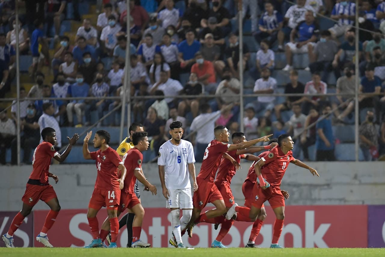 Honduras venció 1-2 a Panamá en los Cuartos de Final del Premundial Sub-20 de la Concacaf para calificar a la Copa del Mundo Indonesia 2023.