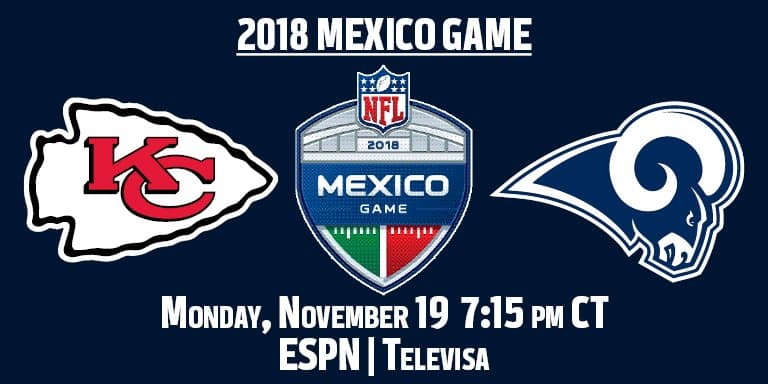 Kansas City Chiefs vs. Los Angeles Rams se jugará en