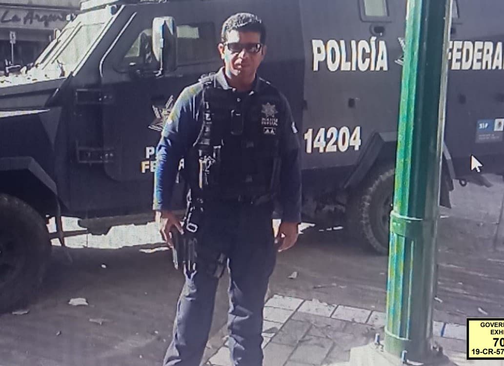 El expolicía federal Raúl Arellano Aguilar.