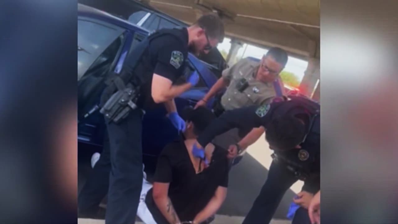 “¿Por qué hicieron eso?”: Mujer cuestiona a agentes de ICE por detener y esposar a hombre que fue baleado en Austin