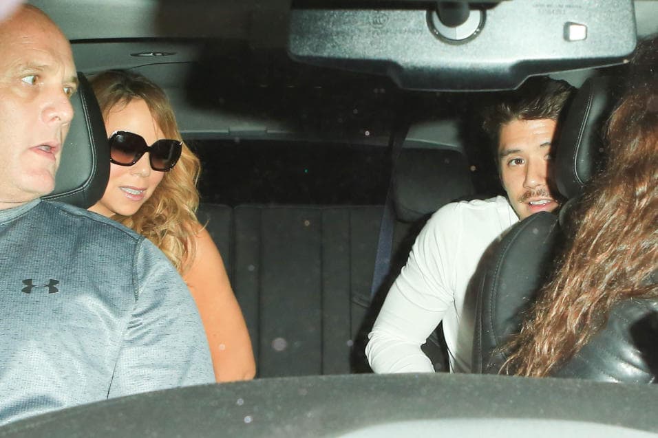 Se nota que a Mariah no le faltan hombres en la lista, porque además del bailarín, la estrella también compartió con el padre de sus hijos.