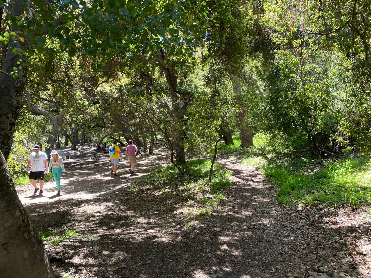El parque tiene áreas para todos los gustos y sus senderos los recorren desde los más grandes hasta los más chicos.