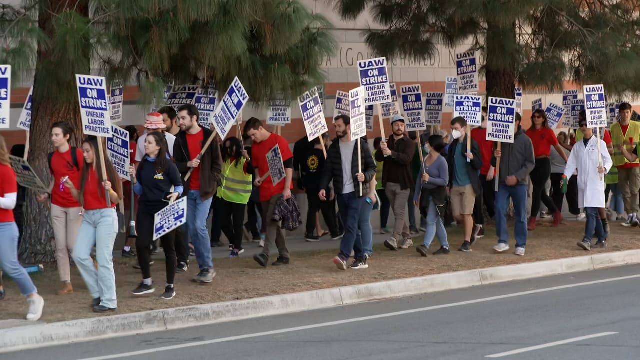 "No como porque no puedo": Lo que está detrás de la huelga de trabajadores del Sistema Universitario de California