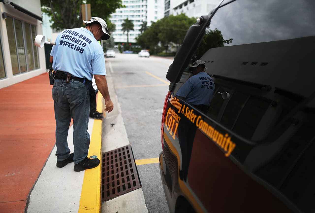 Fumigan en Miami Beach contra el mosquito transmisor del zika
