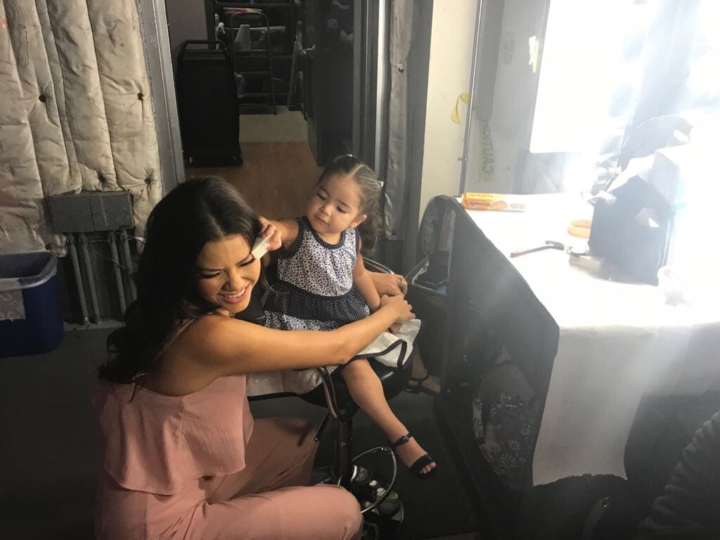 Parece que a Giulietta se le estaba pasando un poquito la mano con tanto maquillaje.