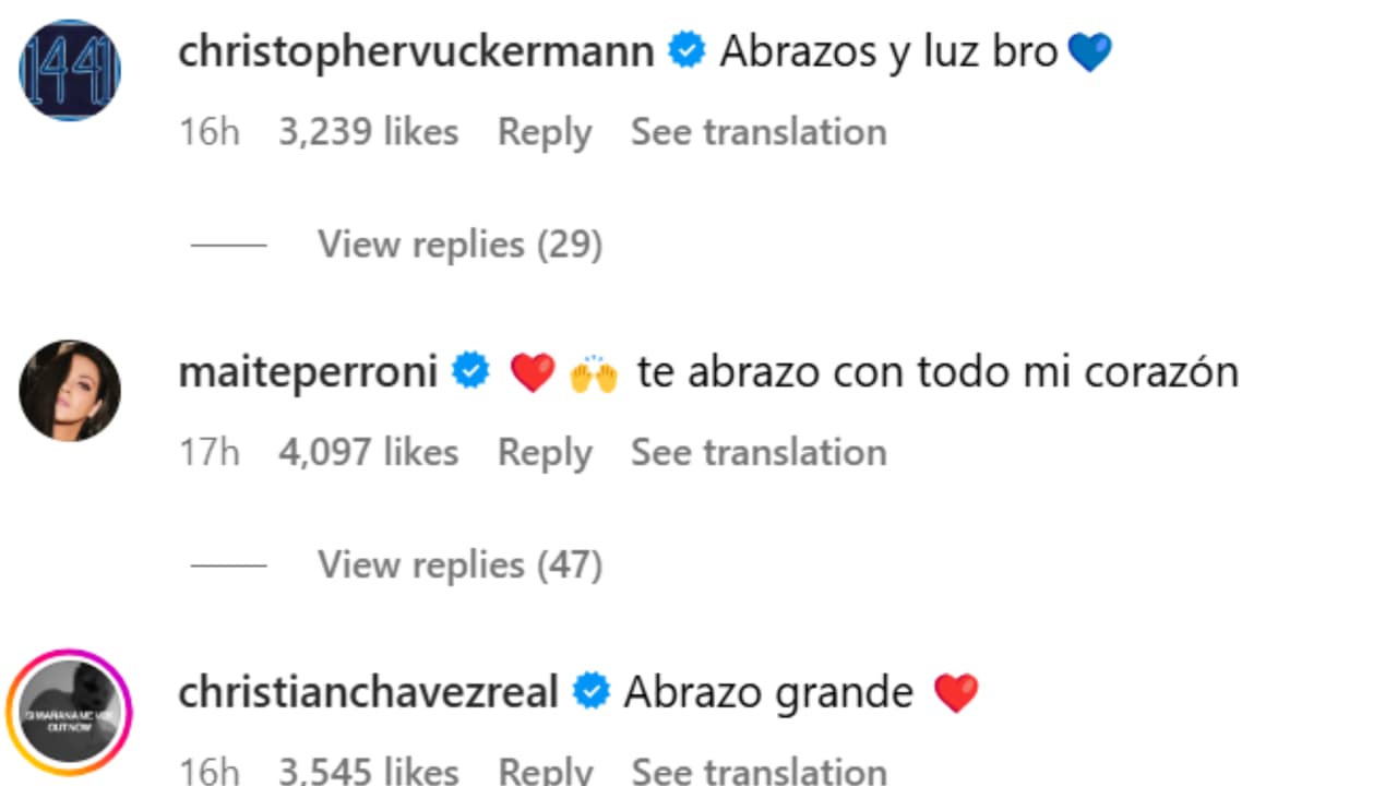 Algunos de los excompañeros de 'Poncho' Herrera en RBD le expresaron así sus condolencias.
