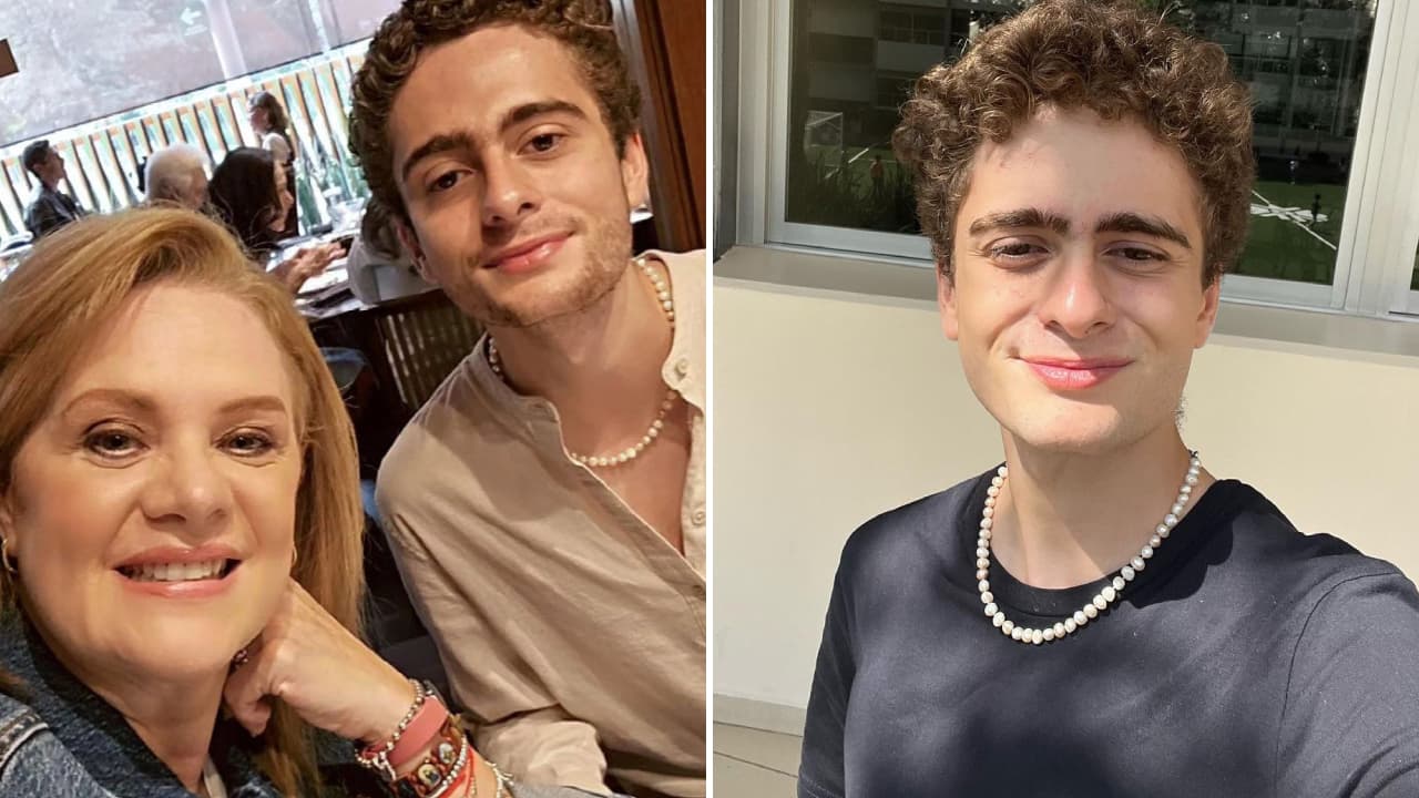 Erika Buenfil defiende a su hijo de críticas por salir "sin bañarse" en un video