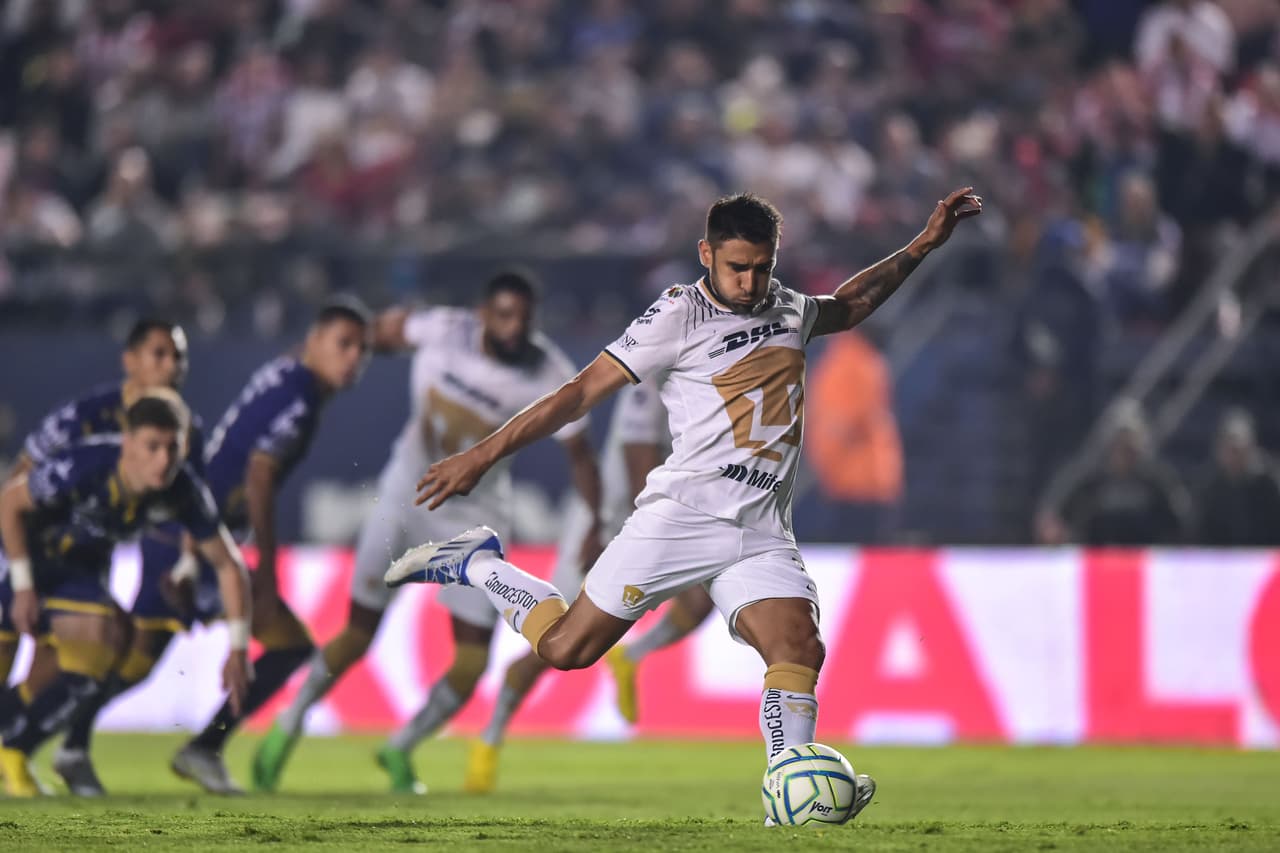 Atlético de San Luis remontó y venció 3-2 a Pumas con un hat-trick de Abel Hernández en la Jornada 9 del Apertura 2022; Eduardo Salvio marcó un doblete.