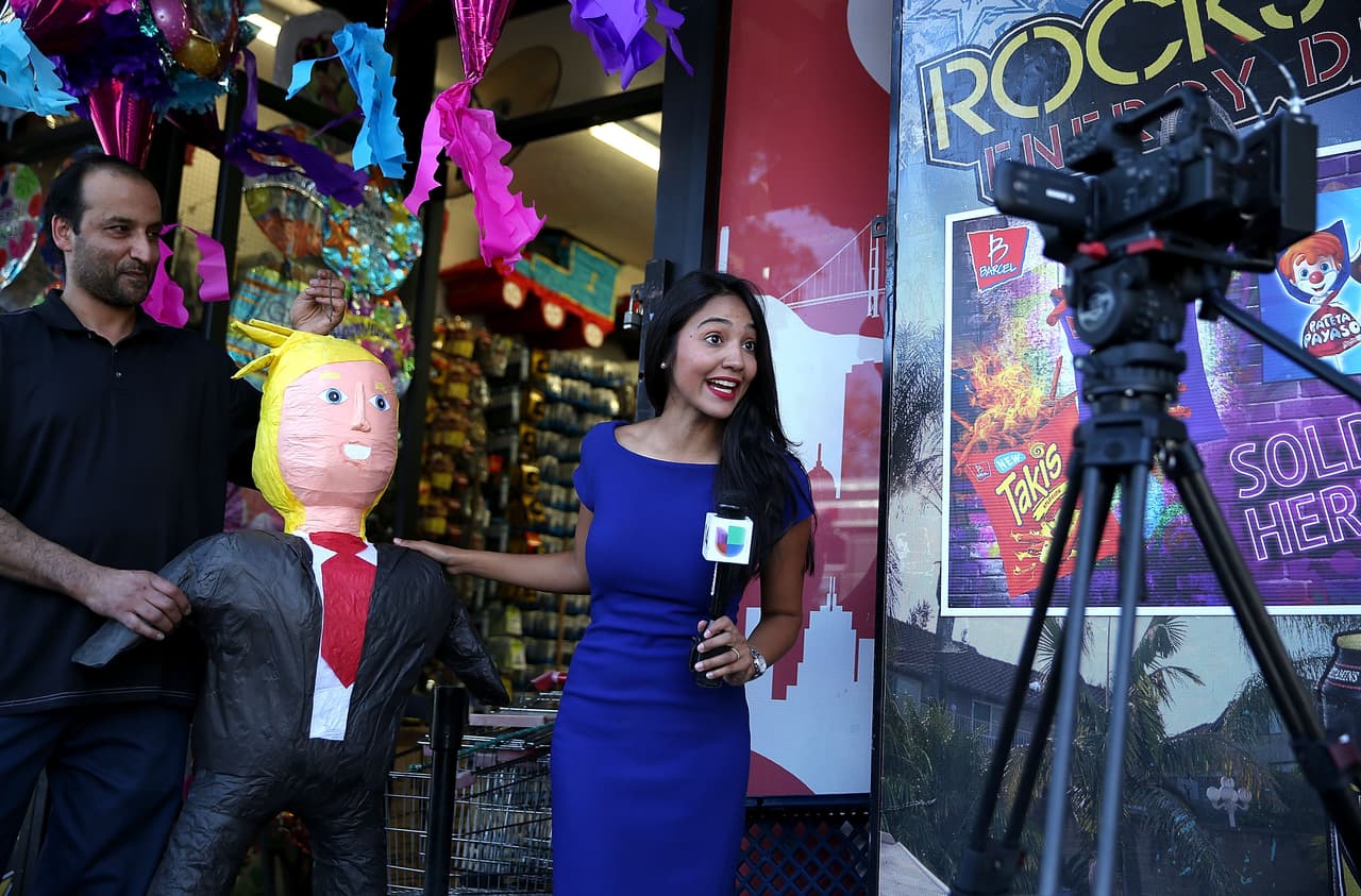 Piñatas de Donald Trump han resultado todo un éxito de ventas en el barrio latino de San Francisco.
