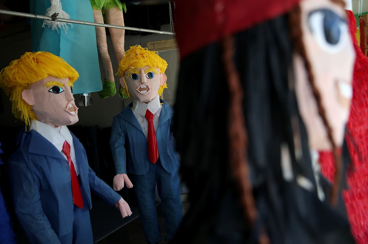 Piñatas de Donald Trump han resultado todo un éxito de ventas en el barrio latino de San Francisco.