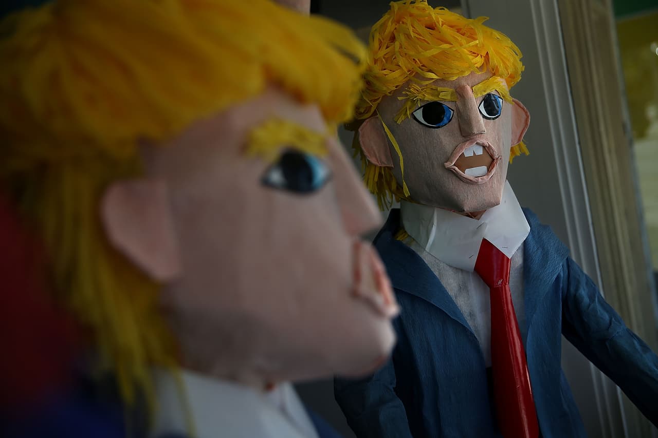 Piñatas de Donald Trump han resultado todo un éxito de ventas en el barrio latino de San Francisco.