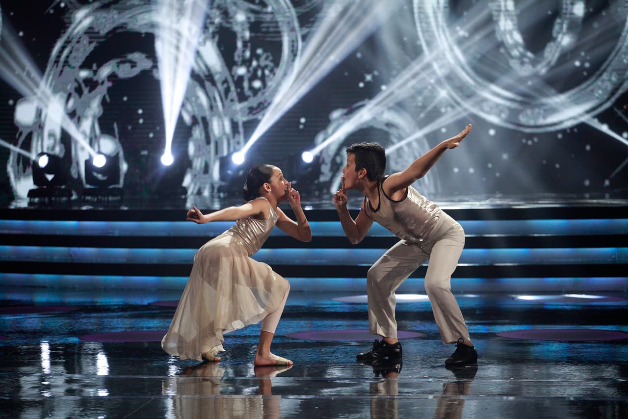 No solamente se veía divertida, sino segura de lo que estaba haciendo.