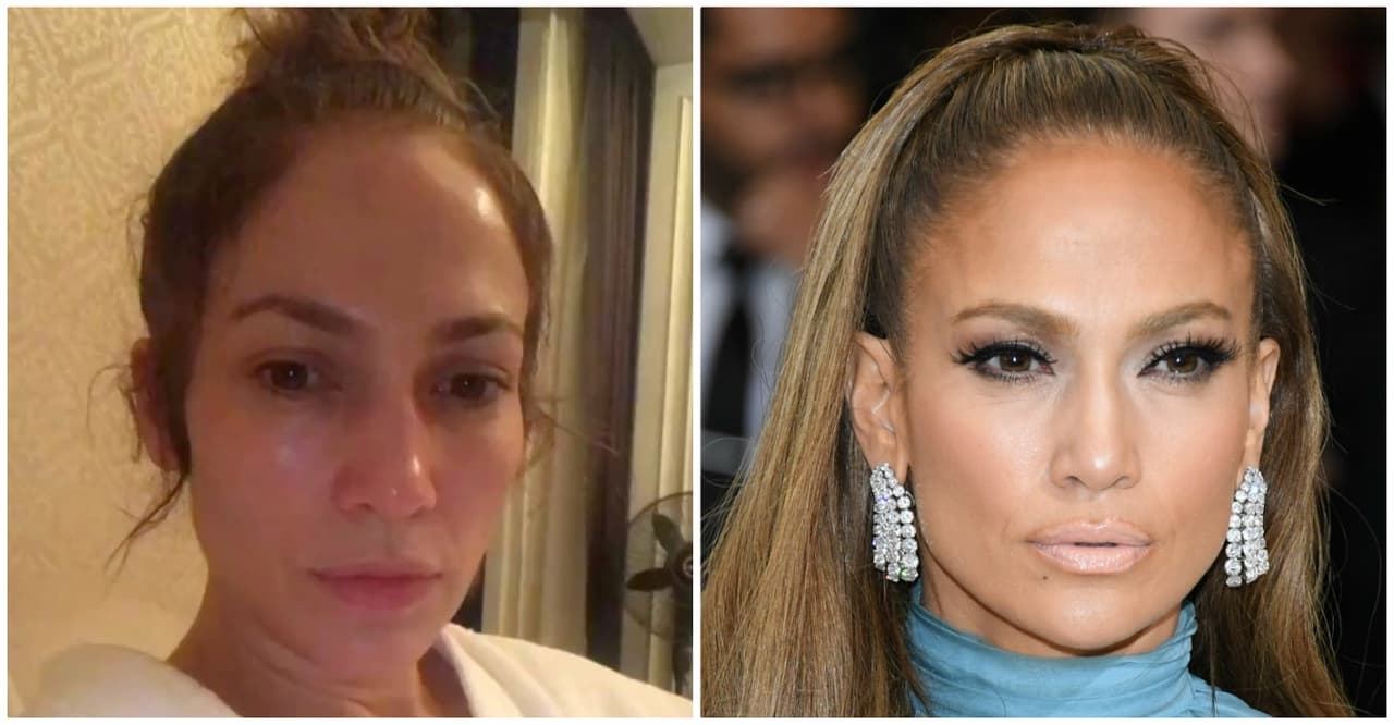 Jennifer López muestra su verdadero yo antes de presentar su show en Las Vegas