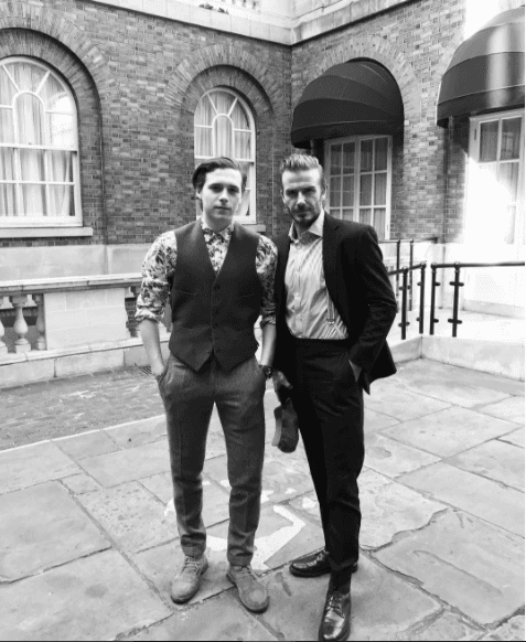 Pero en las familias de algunos famosos también se perfila la belleza que le han heredado a sus retoños.