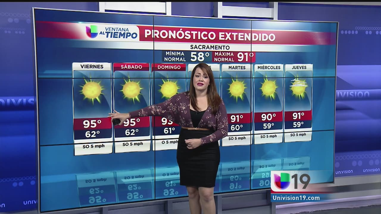 Pronóstico del tiempo 18 de agosto