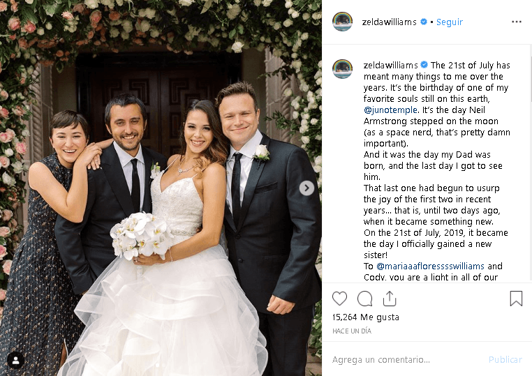 "El 21 de julio ha significado muchas cosas para mí a lo largo de los años. Es el cumpleaños de una de mis almas favoritas que aún se encuentra en esta tierra".